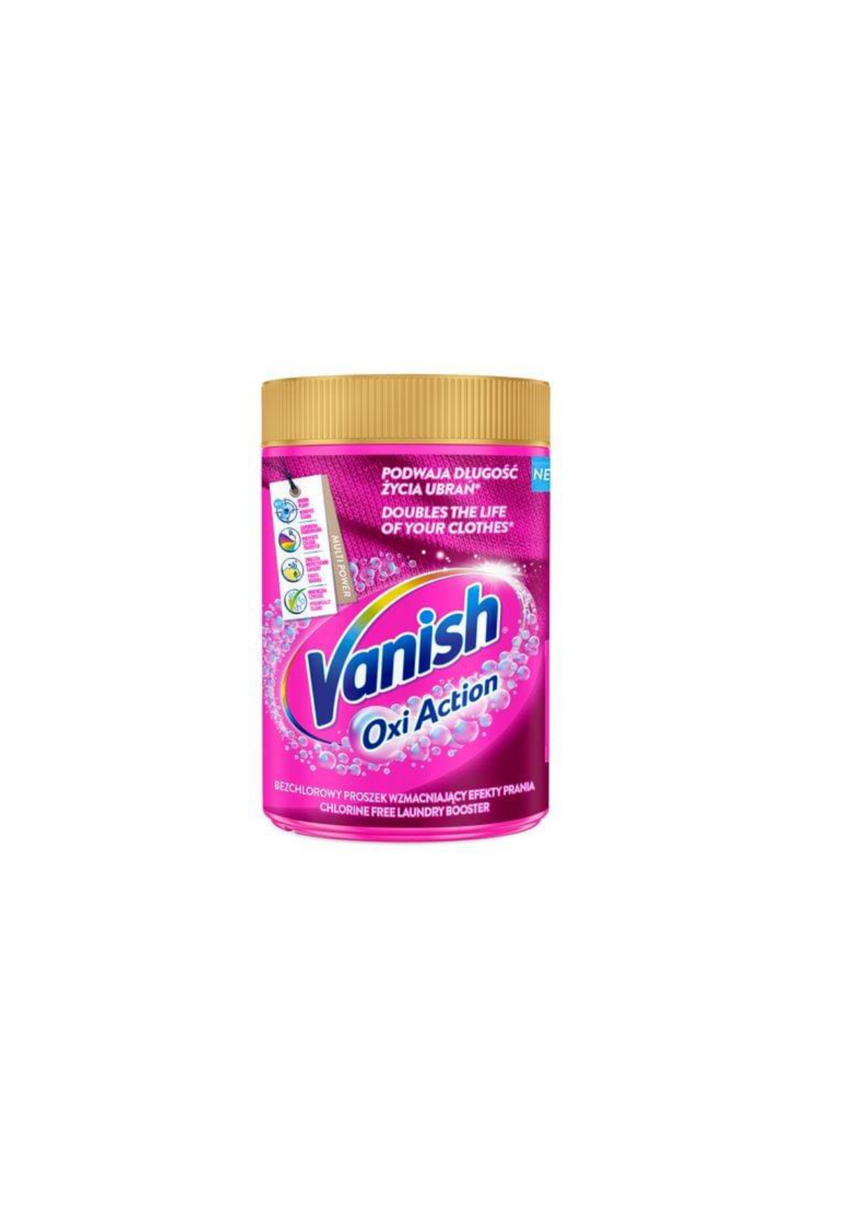 Плямовивідник порошкоподібний Vanish Gold Oxi Action, 625 г